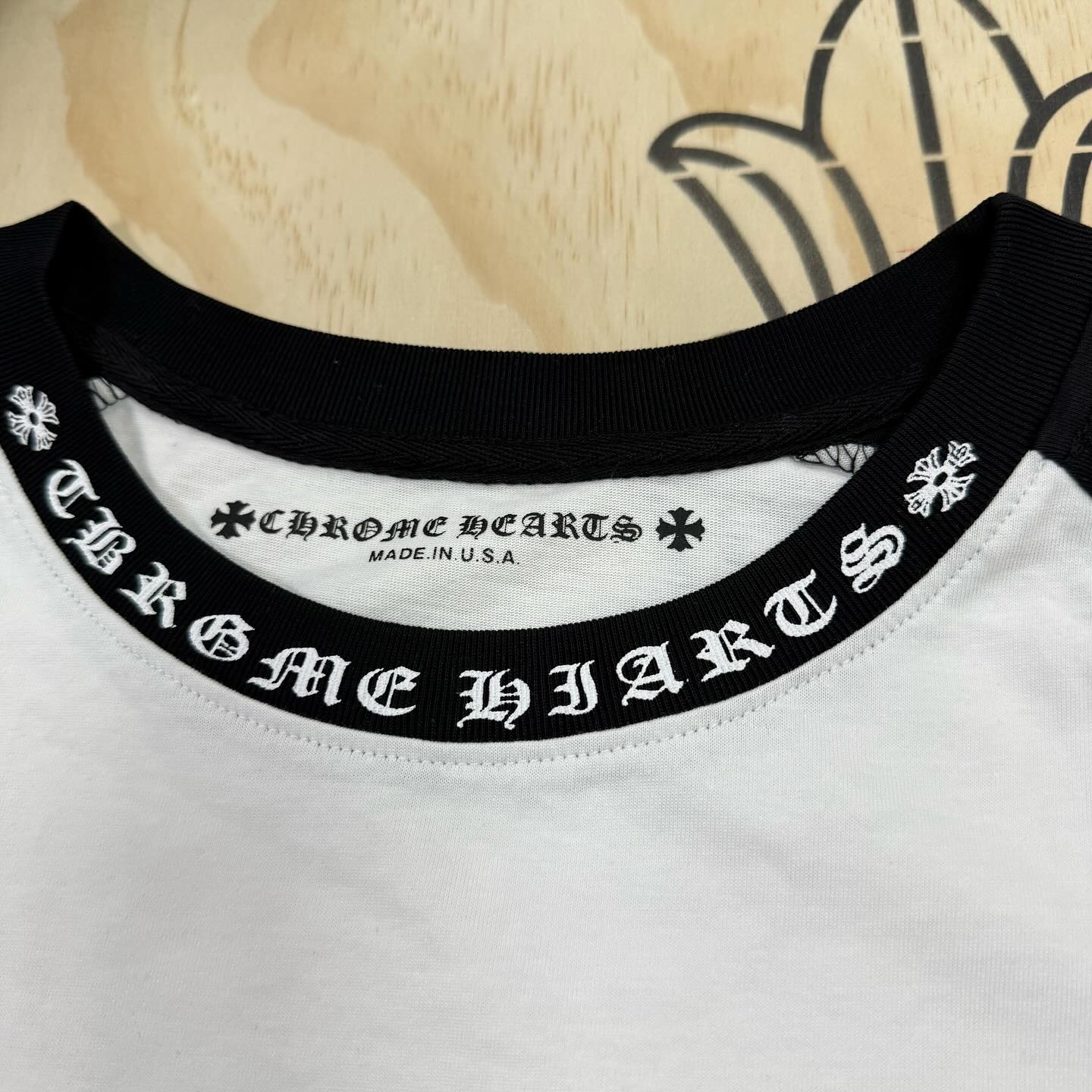 Black & White Long Sleeve T Shirt