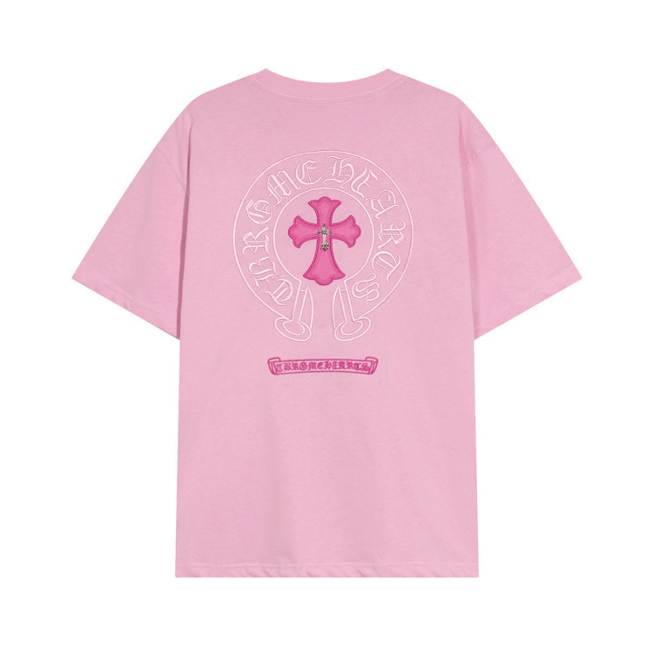 White, Pink and Black T Shirts