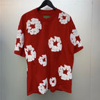 Black, Grey, Blue, Green and Red Shirts