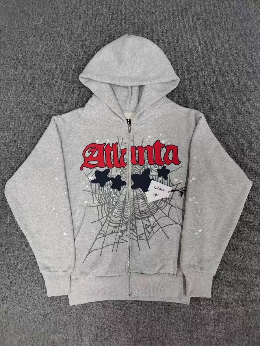 Atlanta Grey Zip Up