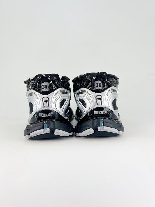 B Black & White Shoe