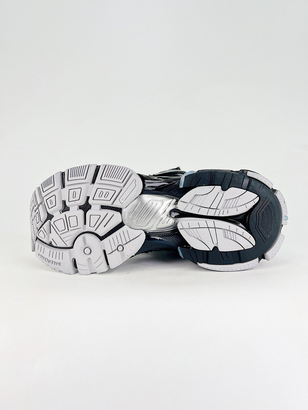 B Black & White Shoe