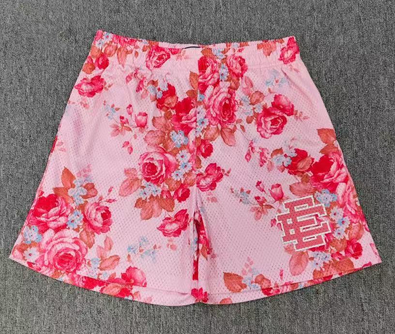 EE Red & Pink Shorts