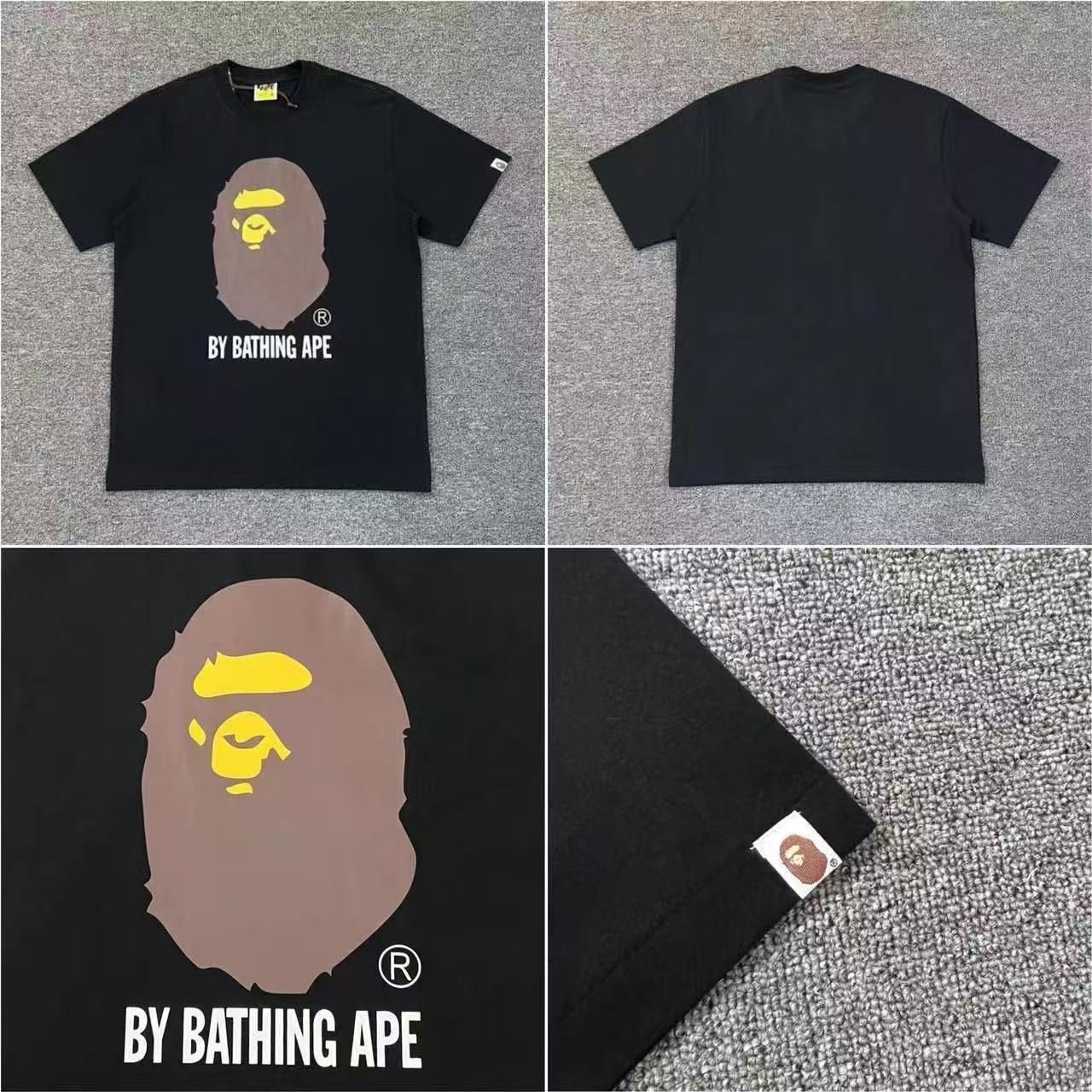 B Black & White T Shirt