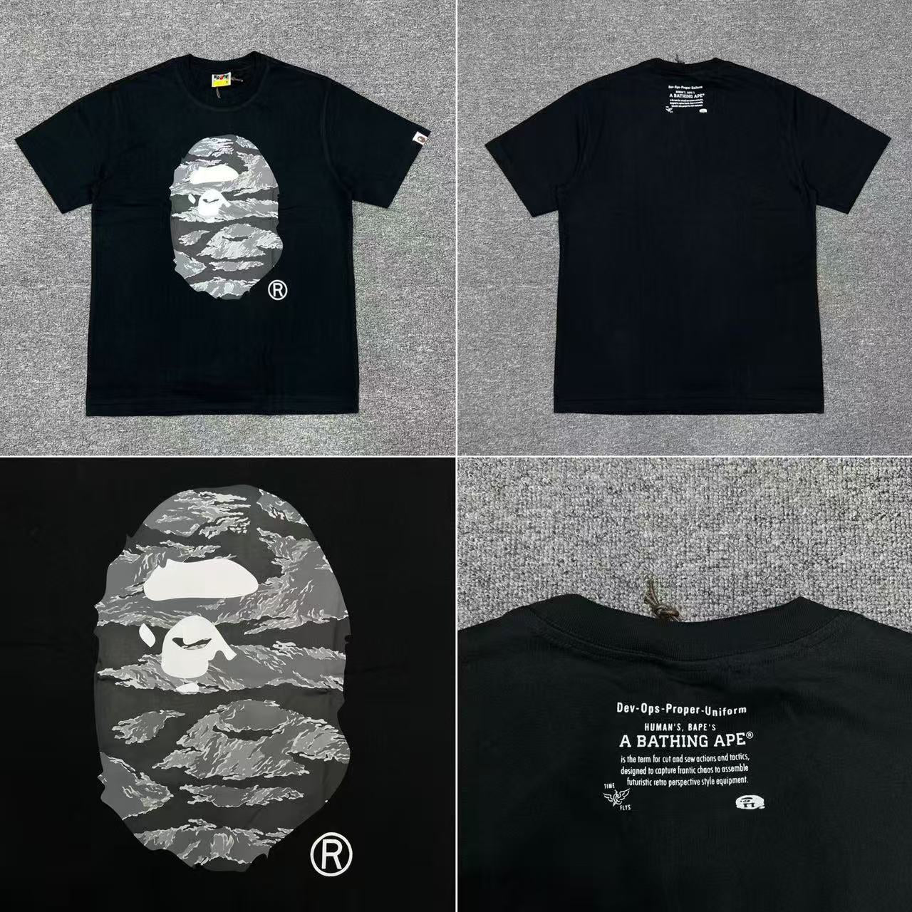 B White & Black T Shirt