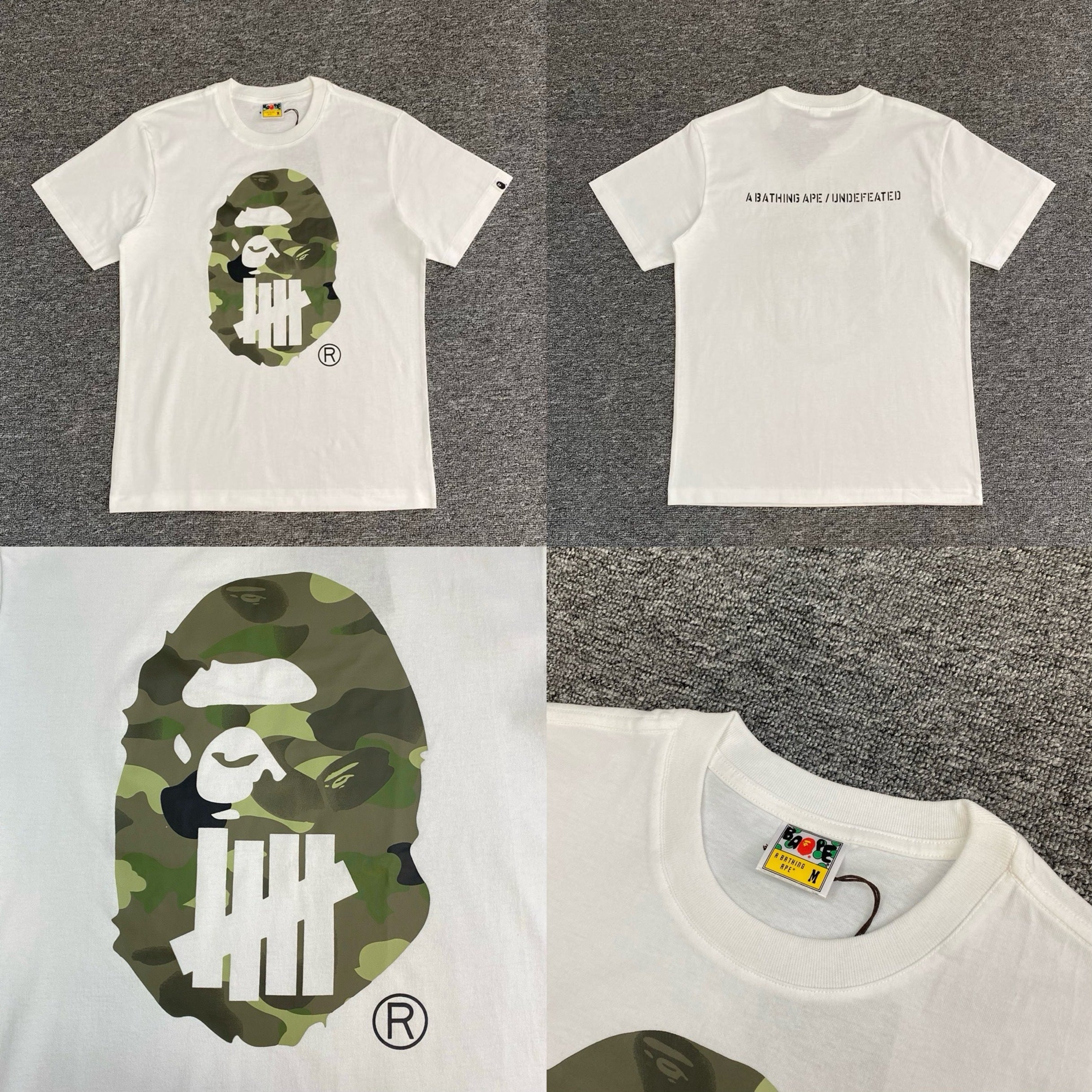 B White & Black T Shirt